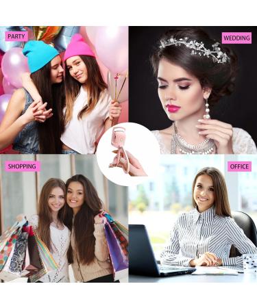 Buy Heated Eyelash Curler - Quick Natural Curls USB Rechargeable Two Temperature Settings Safe Design (Pink) - International Shipping Available - Buy Online on GoSupps.com