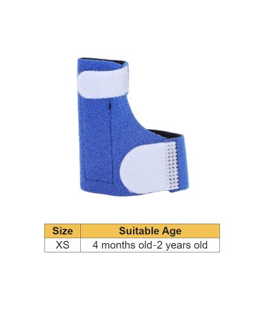 Finger Splint for Babies | Soft Thumb Guard & Stabilizer | Infant Thumb Support Brace - Blue (XS - Buy Online on GoSupps.com