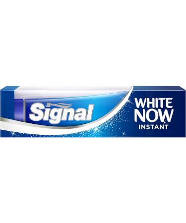 White Now Original Stain Removal Toothpaste for Instant Teeth Whitening and Long-Lasting Fresh Breath Oral Care and Hygiene for a Healthy Mouth (75ml) - Buy Online on GoSupps.com