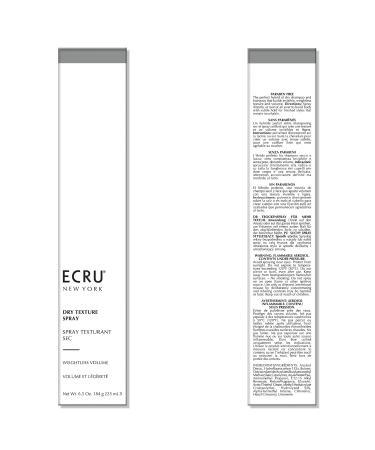 ECRU New York Dry Texture Spray 2 Ounce (Pack of 1) - Buy Online on GoSupps.com