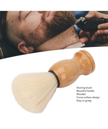 Buy 2-Part Synthetic Shaving Brush with Wooden Handle | Soft Bristles Quick Dry Easy to Clean - Ideal Men s Rasier Brush - Buy Online on GoSupps.com