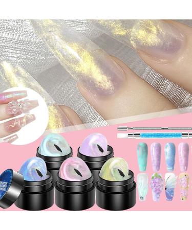  Generisch Set of 5 3D nail gels - Nail Tech Essentials - For professional use - 5 thick 3D UV gels - Sculpting gel for modeling building painting and gem decoration - Buy Online on GoSupps.com