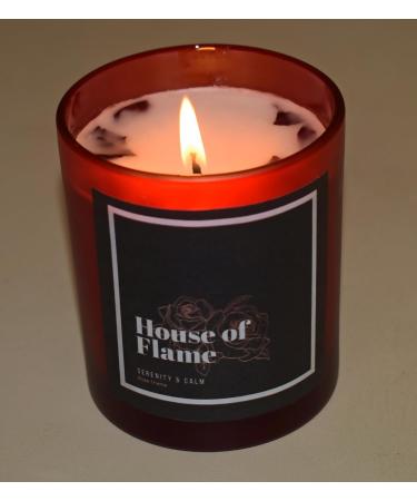 Buy Premium Scented Candles for Home | Strong Aromatherapy Soy Wax Candles | Red Jar & Rose Fragrance | Ideal Christmas Gifts for Men & Women - Buy Online on GoSupps.com