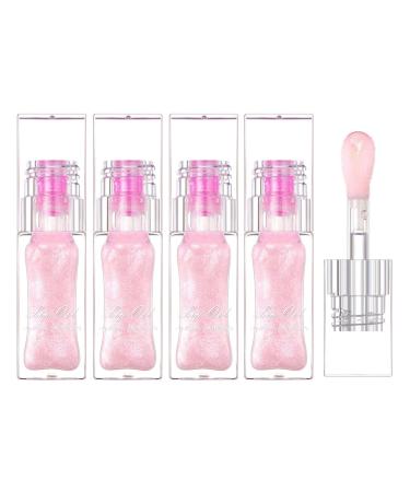 Warm and Moisturising Lip Oil Easy to Dye and Moisturize Not Easy to Discolour. Cup Colorful Lip Glaze Dudu Lip Makeup 6.5 ml Butter Striker (C One Size) 1 count (Pack of 1) c