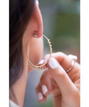 Chrysmela Platinum Earring Back - Secure, Patented Technology for all Earring Posts - Buy Online on GoSupps.com