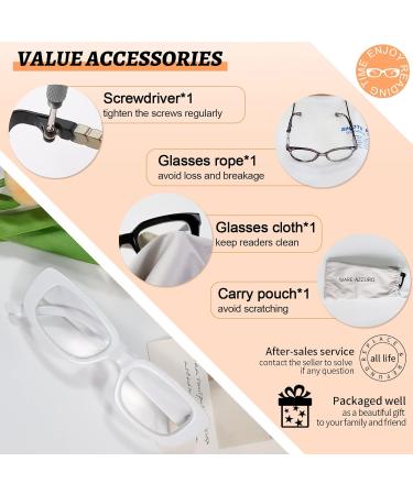 Stylish MARE AZZURO Reading Glasses for Women | Unique 2.00 Readers | International Shipping Available - Buy Online on GoSupps.com