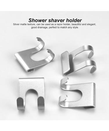 Zijang Razor Holder Hook - 8 Piece Drill-Free Bathroom Hooks for Showers & More | Versatile Installation for Home & Office - Buy Online on GoSupps.com