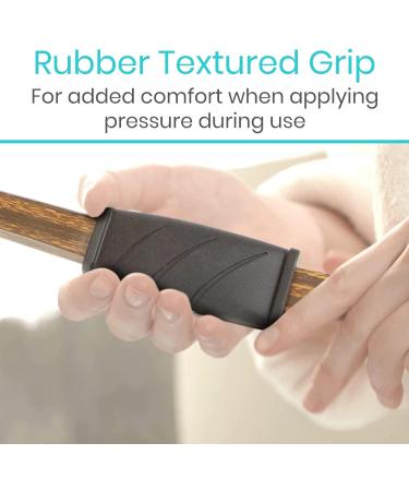 Vive Lotion Applicator for Back and Feet - Long Handle Shower Sponge for Elderly Women - Apply Cream, Medicine, Body Wash, Sunscreen - Dark Tanner - Buy Online on GoSupps.com
