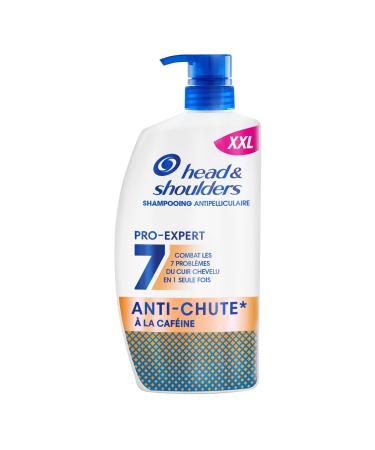 Head & Shoulders Pro-Expert 7 Anti-Dandruff Shampoo Hair Loss Defense with Caffeine Pump 800ml Combats 7 scalp problems for complete scalp protection