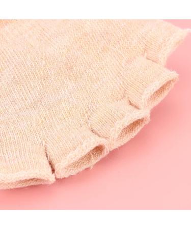 Frcolor Cotton Half Socks for Women | 4 Pairs Toe Caps & Mid-Foot Fitness Socks | Heel Spur & Pump Liner | Five Toes Cylinder Socks - Buy Online on GoSupps.com