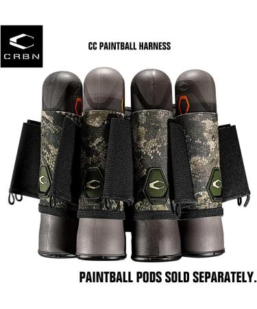 CRBN CC Paintball Pod Harness - Camo S/M (4+7) - High-Quality Pod Pack - Buy Online on GoSupps.com