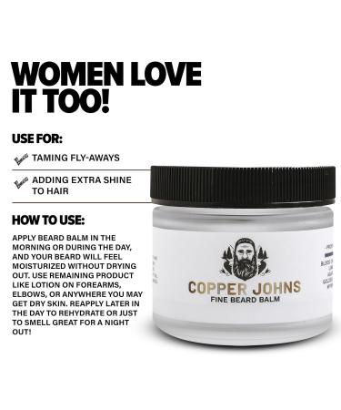 Natural Beard Balm for Men - Medium to Firm Hold Moisture Seal with Shea Butter & Jojoba Oil - The Hunt (Unscented) - 2 oz - Buy Online on GoSupps.com