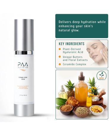 Project Anti-Aging Ceramide Moisturizer for Face Barrier Repair Cream for Compromised Dry Sensitive Skin Deep Hydration & Lipid Support Hidratante Facial con Ceramidas - Buy Online on GoSupps.com