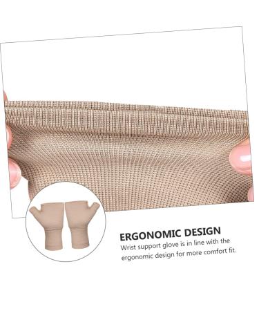 Buy Mobestech 2 Pairs Comfy Compression Wrist Brace Gloves for Sports & Sprains - Women s Elastic Spandex Support - Buy Online on GoSupps.com