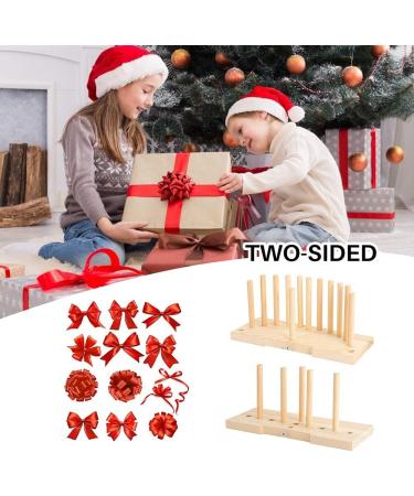 Newooh Bow Maker Wooden Wreath Bow Maker Tool  Durable Portable Bow Tie Machine for Kitchen and Home Making - Buy Online on GoSupps.com