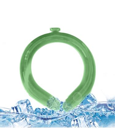 Neck Ice Pack Ice Wrap for Cooling Neck Wearable and Portable Body Cooling Product Cooling Neck Wraps for Camping Study Sports Offices Hiking Travel Guanglu Green