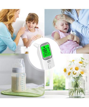 Touchless Digital Thermometer for Adults & Kids - No-Touch ForeheadEar with Fever Alarm - Buy Online on GoSupps.com