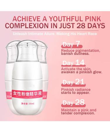 Feminine Intimate Area Whitening Pinkish Essence Purer Intimate Area Essence Purer Feminine Cream Intimate Area Skin Lightening Cream 30 ml (1 Pcs) - Buy Online on GoSupps.com