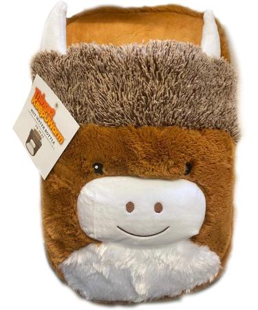 Highland Cow Heated Foot Muff - Hot Water Bottle Feet Warmer | Things2KeepUWarm | Brown | 1 Count - Buy Online on GoSupps.com