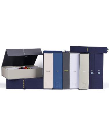 Savor Vault Baby Keepsake Box | Slate Gray | Customizable Newborn Memory Box | 2 Drawers, 7 Compartments, 10 Folders | Baby Shower & First Birthday Gift - Buy Online on GoSupps.com