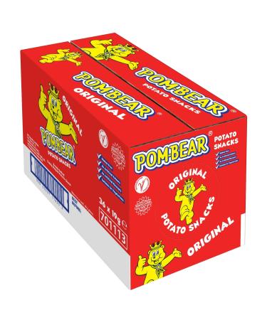 Pom Bears Original Potato Snacks 19 g (Pack of 32) PMP