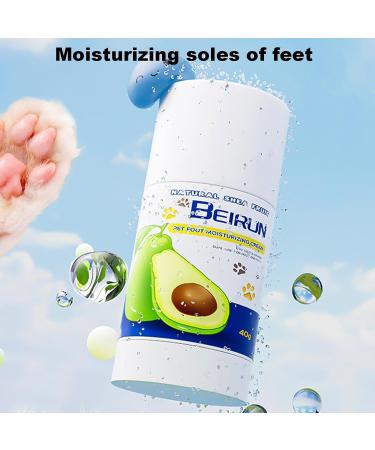 Moisturizing balm for dog paws - Natural moisturizing balm for protecting dog paws - 40 g - Effective foot care for pets - Paw balm for - Buy Online on GoSupps.com