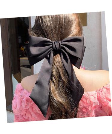 FRCOLOR Bow Hairpin Ribbon Hair Clip Barrettes for Women Ponytail Clip Women Hair Bows Hair Clips Barrettes Hair Ribbon Barrettes for Hair Large Hair Bows for Women Big Hair Bows - Buy Online on GoSupps.com