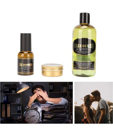 Men's Intimate Care Set | Reduce Discomfort, Moisturize, Safe Ingredients | Daily Use - Buy Online on GoSupps.com