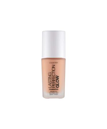Collection Cosmetics Lasting Perfection Glow Foundation Medium to Full Coverage 27ml Biscuit