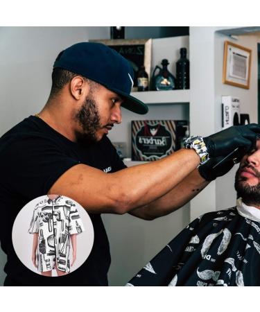 Minkissy Barber Jacket for Hair Salon | Stylist Grooming Smock Vest for Men & Women - Work Clothes - Buy Online on GoSupps.com