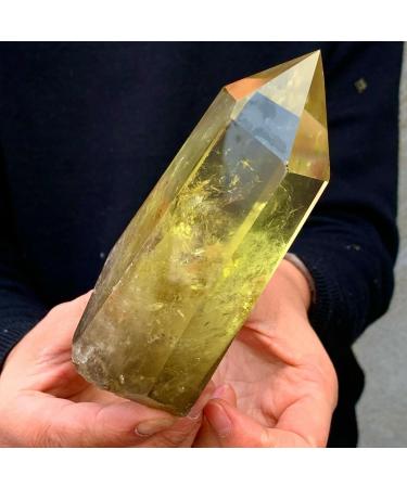 Beautiful 540G Natural Citrine Crystal Quartz Cluster Specimen Crystal Cluster - Buy Online on GoSupps.com