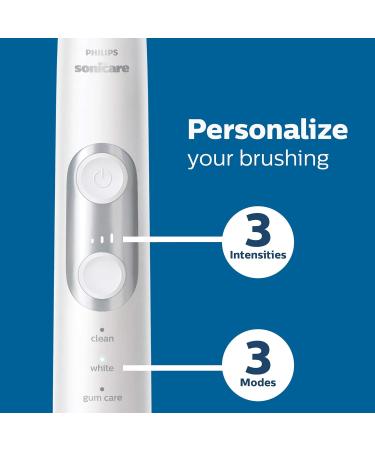 Philips Sonicare ProtectiveClean 6100 Electric Toothbrush White HX6877/33 - Frustration Free Packaging - Buy Online on GoSupps.com