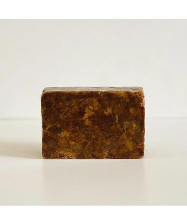SW6 Authentic African Black Soap Bar | Organic Raw Soap with Shea Butter | Gentle Cleansing (5.29oz) | International Shipping Available - Buy Online on GoSupps.com