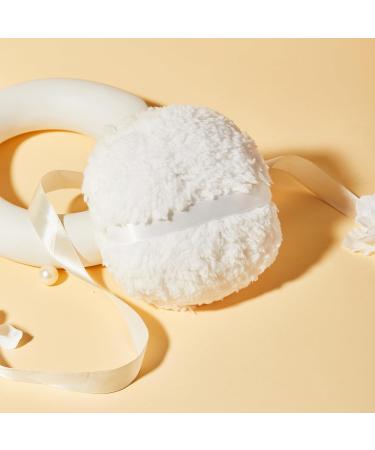 COSHINE Jumbo Body Powder Puff - 6 Inch Extra Large Applicator for Loose Mineral & Shimmer Powder - Perfect for Flawless Makeup Application - Buy Online on GoSupps.com