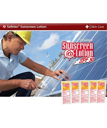 SPF 30+ PABA-Free Sunscreen Lotion - 100 Packets for Ultimate Protection - Buy Online on GoSupps.com