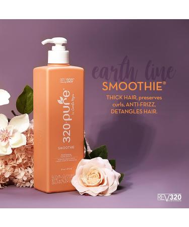 Rev320 PURE SMOOTHIE Leave In Conditioner - 100% Pure Extracts - Frizz Control - 16oz - Buy Online on GoSupps.com