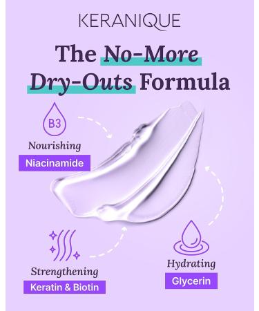 Deep Hydration Hair Growth Keratin Shampoo - Paraben/Sulfate Free 16 Oz | Keranique | Made in USA - Shop Now for Healthy Hair - Buy Online on GoSupps.com