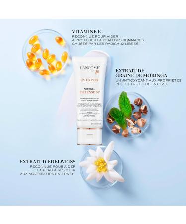 Lanc me UV Expert Primer & Face Moisturizer SPF 50 Hydrating Sunscreen with Vitamin E & Moringa 1.7 Fl Oz - Buy Online on GoSupps.com