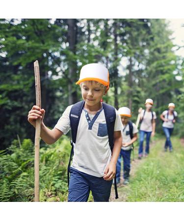 6 Pack Kids Mesh Trucker Hats - DIY Sublimation Blank Baseball Caps | Adjustable Snapback Sun Hat for Sports and Outdoor Activities - Red White - Buy Online on GoSupps.com