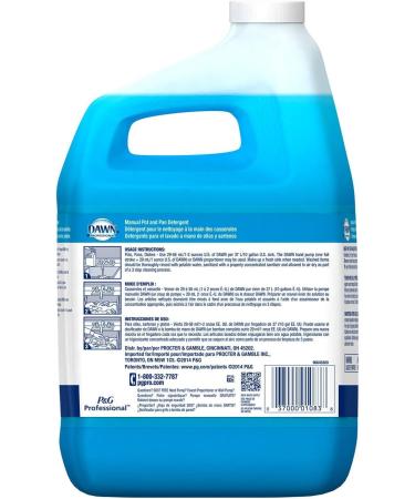Dawn Professional Pot and Pan Detergent Regular Scent 1 Gallon - 128oz - Buy Online on GoSupps.com