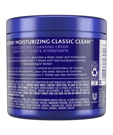 Noxzema Classic Clean Original Deep Cleansing Cream 12 Oz (Pack of 4) - With Eucalyptus Extract and Soybean Oil for Soft, Smooth, and Moisturized Skin - Buy Online on GoSupps.com