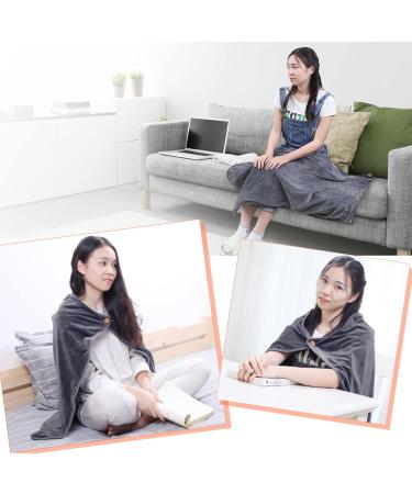 Bybest USB Powered Heated Ceiling Throw - Warm Fleece Scarf for Home Office & Auto - Portable Electrical Blanket for Winter Comfort - Buy Online on GoSupps.com