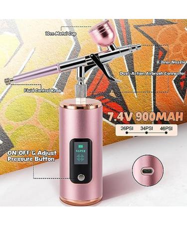 TRIPPER 46 PSI Airbrush Set with Compressor Suitable for Model Paint Tattoo Manicure Cosmetics Kit - Buy Online on GoSupps.com