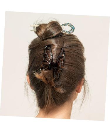 minkissy Metal Hair Forks for Buns Hair Fork u Shape Chopsticks for Hair U Shaped Hair Fork Vintage Hair Sticks for Long Hair Vintage Hair Stick Pin Hair Accessory Miss Pattern Styling Clip - Buy Online on GoSupps.com