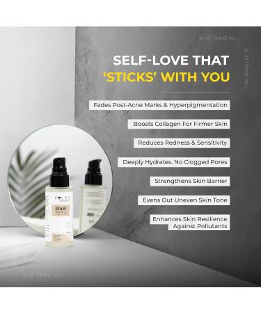 FOLEY Snail Mucin 96% Face Serum 50ml for Dry Skin Hydrating Korean Serum for Men & Women Brightens Firms Improves Texture Non-Sticky & Fragrance-Free Dermatologist-Tested - Buy Online on GoSupps.com