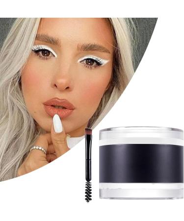 Makeup Eyebrow Cream with Brush Waterproof Cosmetic for Precise Definition 1 - Buy Online on GoSupps.com