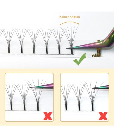 Premium 6D Eyelash Extensions - C Curl 0.10mm - 12mm Long Fan - Volume Technology - International Shipping - Buy Online on GoSupps.com
