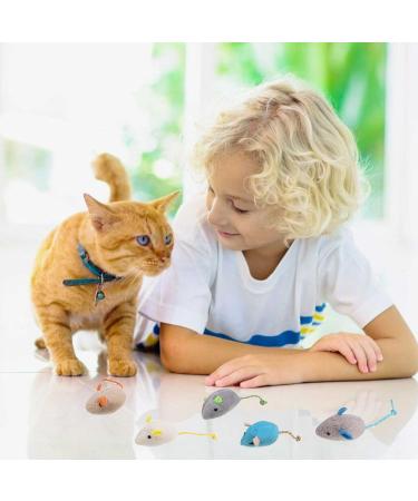 BNXF 11 Pcs Cat Catnip Mice Toys for Cat Cat chew Sticks Catnip Teeth Cleaning Toys Catnip Teeth Cleaning Toys for Kick Bite Soft Mouse Toys Playing Chewing Teeth Cleaning for Cat Kitten - Buy Online on GoSupps.com
