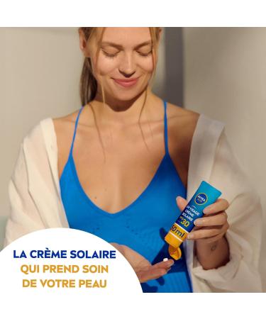 NIVEA SUN Essentials UV FACE Sunscreen SPF 30 (1 x 50 ml) Moisturizing sun protection Anti UVA/UVB sunscreen for all skin types - Buy Online on GoSupps.com