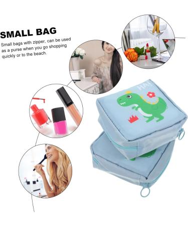 Collbath 2-in-1 Aunt's Towel & Zip Pocket Napkin Storage - Portable Nylon Coin Bag for Travel & Document Organization - Buy Online on GoSupps.com